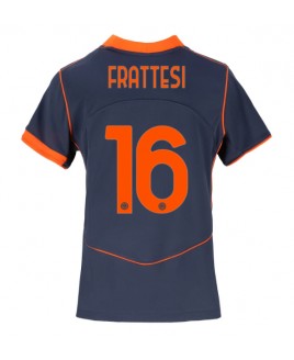 Günstige Inter Milan Davide Frattesi #16 3rd trikot Damen 2025-26 Kurzarm